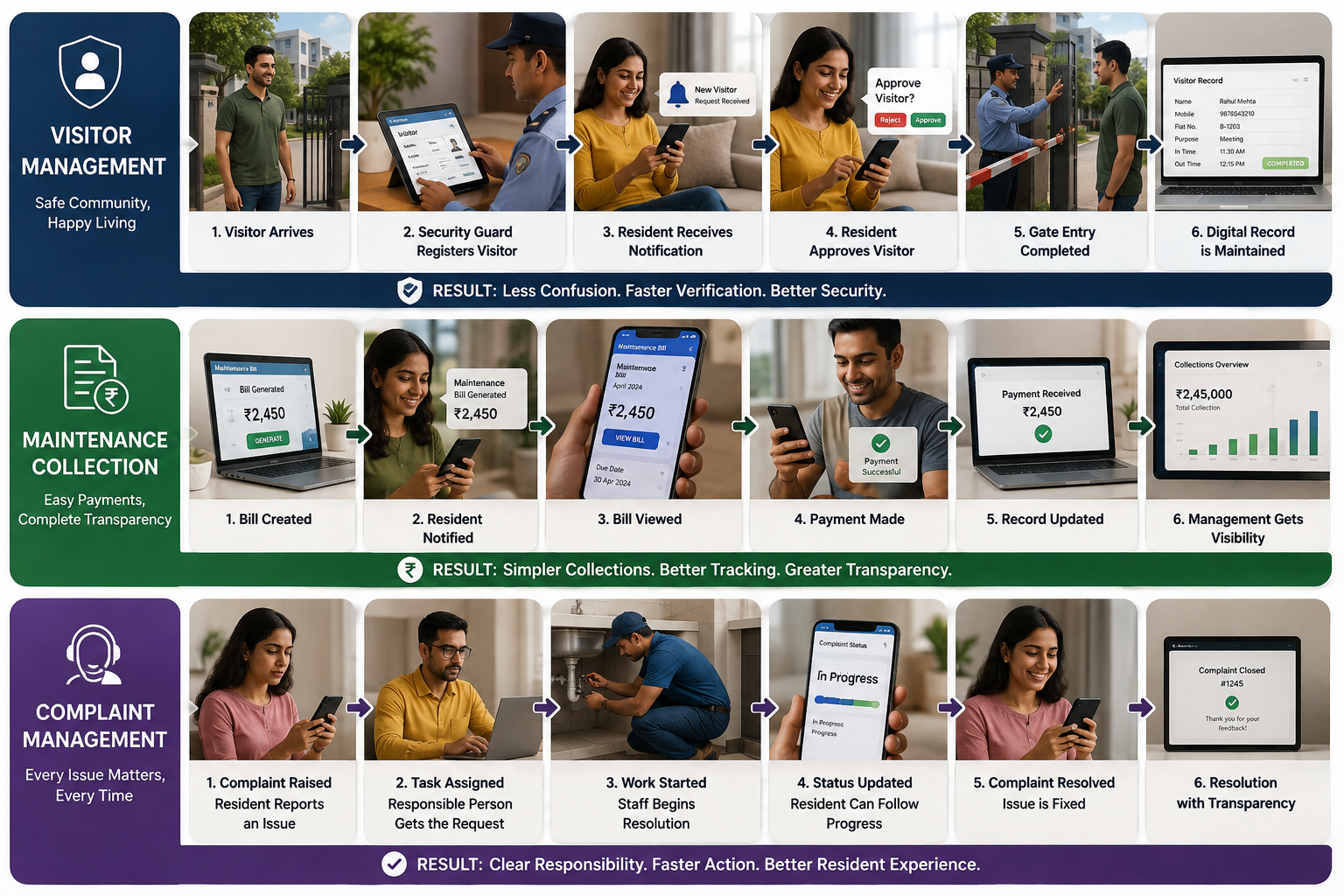 Best visitor management software for apartment